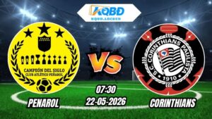 Soi Kèo Penarol vs Corinthians 07h30 - 22/05/2026