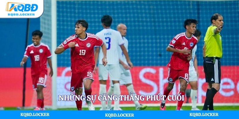 Highlight Thái lan - singapore về những sự căng thẳng phút cuối